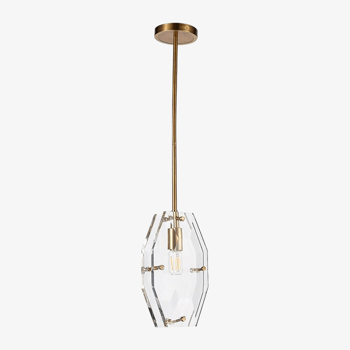 Suspension LED dorée Luxury | Marco Lucetti