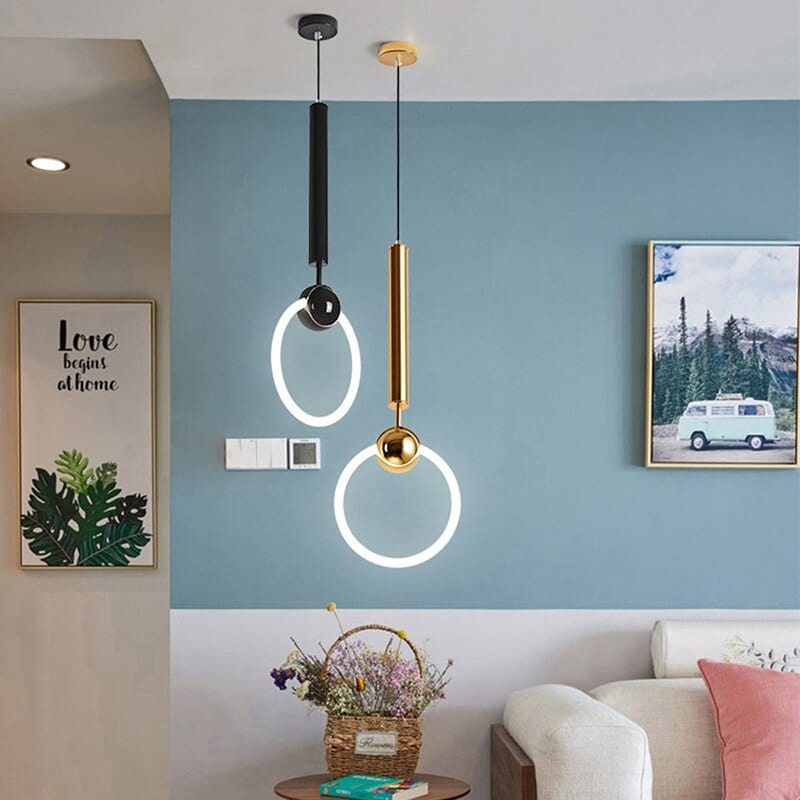 Suspension LED Dorée Melania | Marco Lucetti