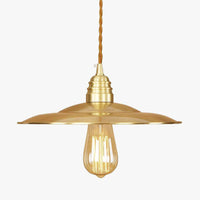 Suspension LED dorée Novel | Marco Lucetti