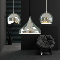 Suspension LED élégante à triple tête | Marco Lucetti