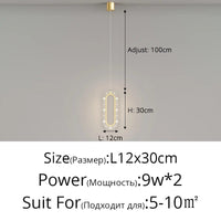 Suspension LED élégante au design moderne et minimaliste | Marco Lucetti