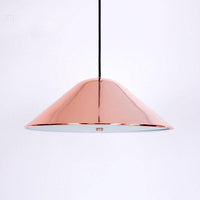 Suspension LED élégante avec abat-jour rose gold Loft | Marco Lucetti