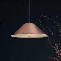 Suspension LED élégante avec abat-jour rose gold Loft | Marco Lucetti