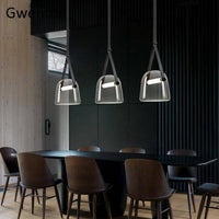 Suspension LED élégante en cristal avec détail rétro Home | Marco Lucetti