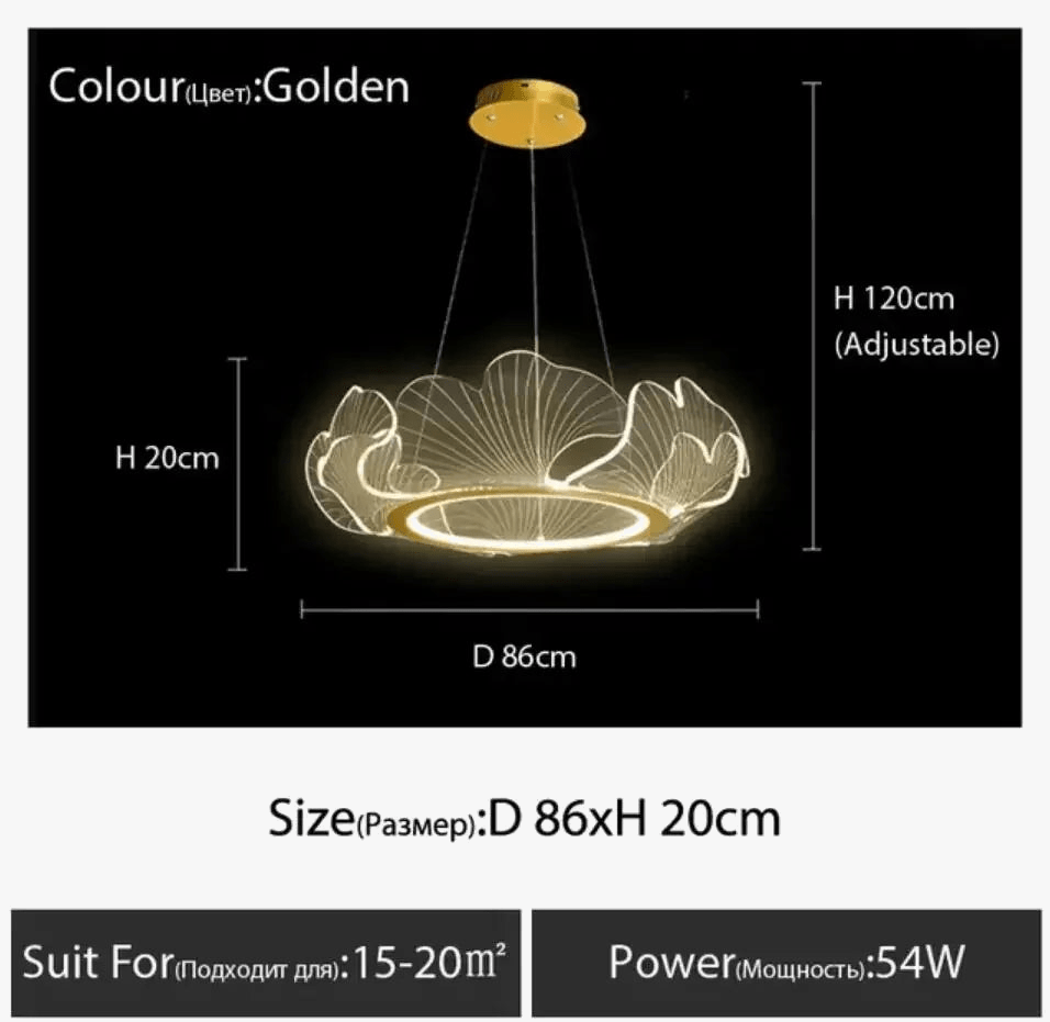 Suspension LED en Acrylique Design Moderne - Décoration Haut de Gamme | Marco Lucetti