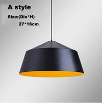 Suspension LED en aluminium design | Marco Lucetti Noir - Medium