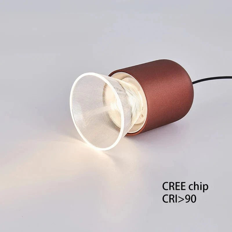 Suspension LED en Aluminium pour Chambre à Coucher avec Projecteur 7W COB | Marco Lucetti