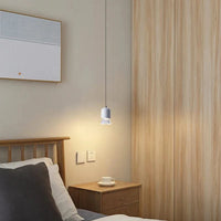 Suspension LED en Aluminium pour Chambre à Coucher avec Projecteur 7W COB | Marco Lucetti