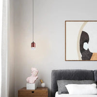 Suspension LED en Aluminium pour Chambre à Coucher avec Projecteur 7W COB | Marco Lucetti