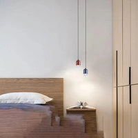 Suspension LED en Aluminium pour Chambre à Coucher avec Projecteur 7W COB | Marco Lucetti
