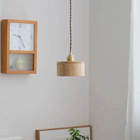 Suspension LED en bois au design nordique contemporain | Marco Lucetti