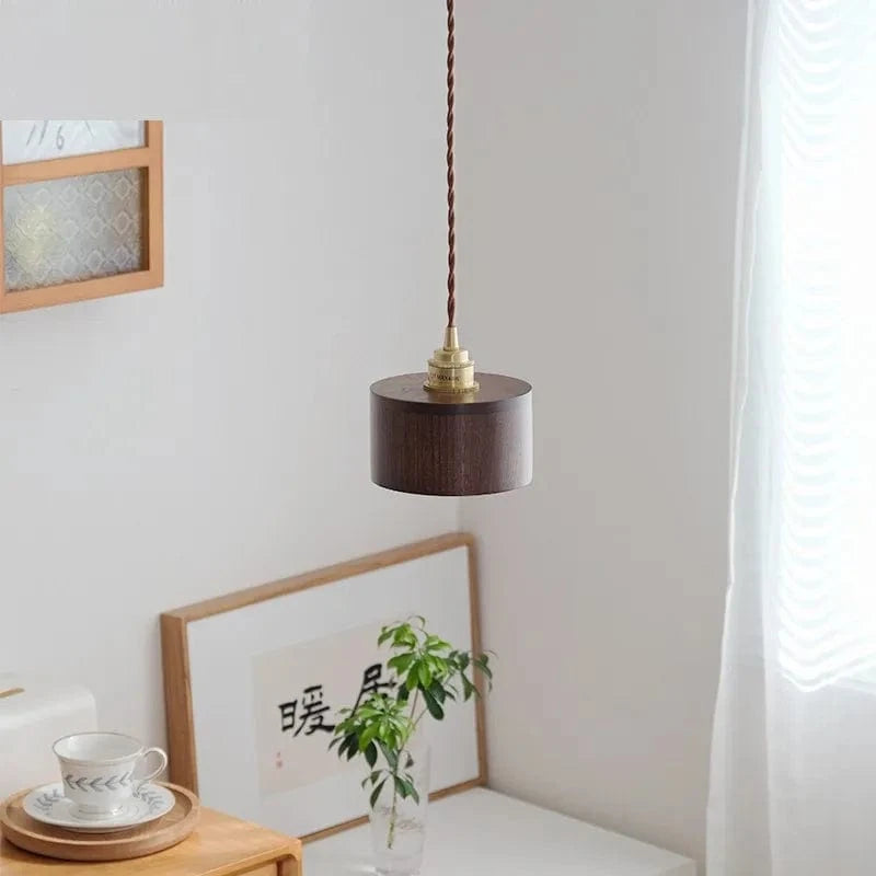 Suspension LED en bois au design nordique contemporain | Marco Lucetti