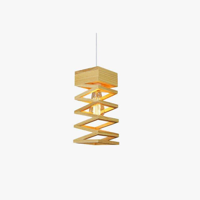 Suspension LED en bois : Design Printanier | Marco Lucetti
