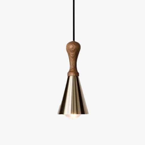Suspension LED en bois et métal Creative | Marco Lucetti 1 lampe / Simple