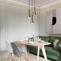 Suspension LED en bois et métal Creative | Marco Lucetti