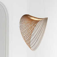 Suspension LED en bois Mahina | Marco Lucetti
