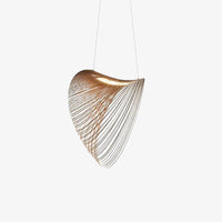 Suspension LED en bois Mahina | Marco Lucetti