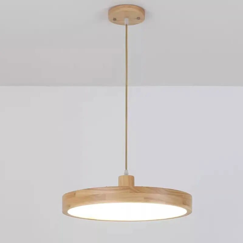 Suspension LED en bois Nordic Slim | Marco Lucetti