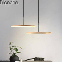Suspension LED en bois - Style Hang | Marco Lucetti