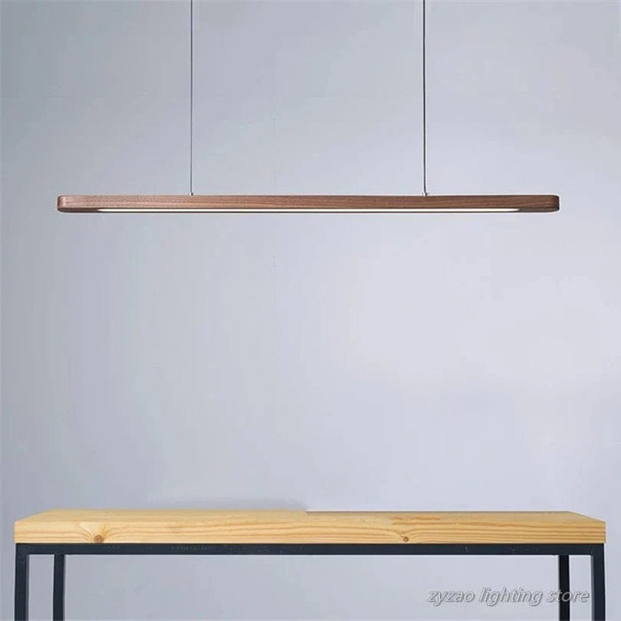 Suspension LED en bois style nordique pour une ambiance unique dans votre restaurant ou bureau. | Marco Lucetti