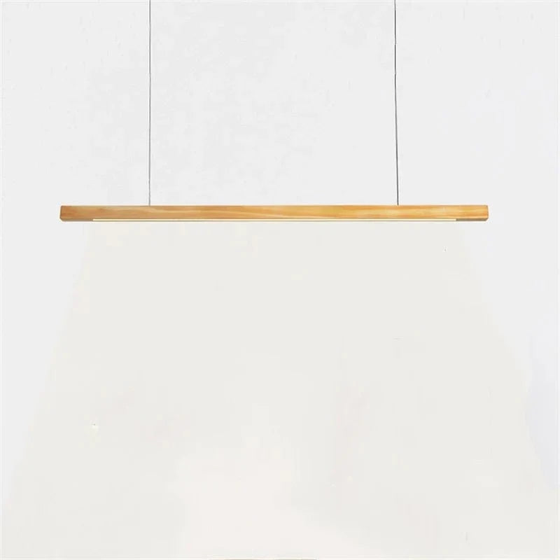 Suspension LED en bois style nordique pour une ambiance unique dans votre restaurant ou bureau. | Marco Lucetti Bois de frêne