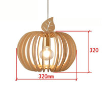 Suspension LED en bois style Ouovo | Marco Lucetti