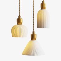 Suspension LED céramique design