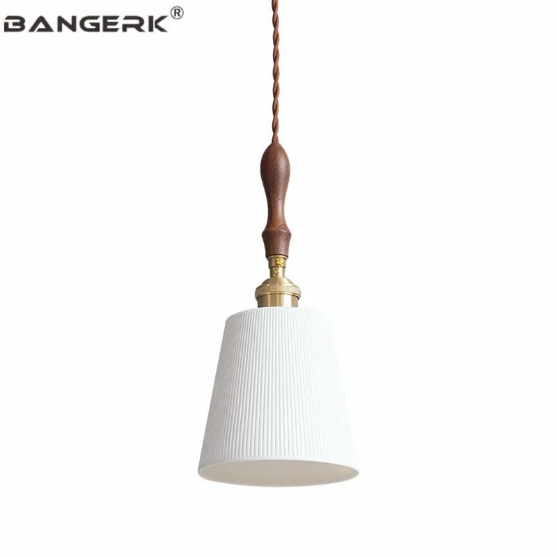 Suspension LED en céramique japonaise pour cuisine de restaurant | Marco Lucetti