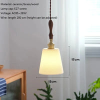 Suspension LED en céramique japonaise pour cuisine de restaurant | Marco Lucetti B