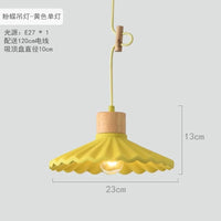 Suspension LED en ciment design nordique | Marco Lucetti Jaune / 4W (MAX 100W)