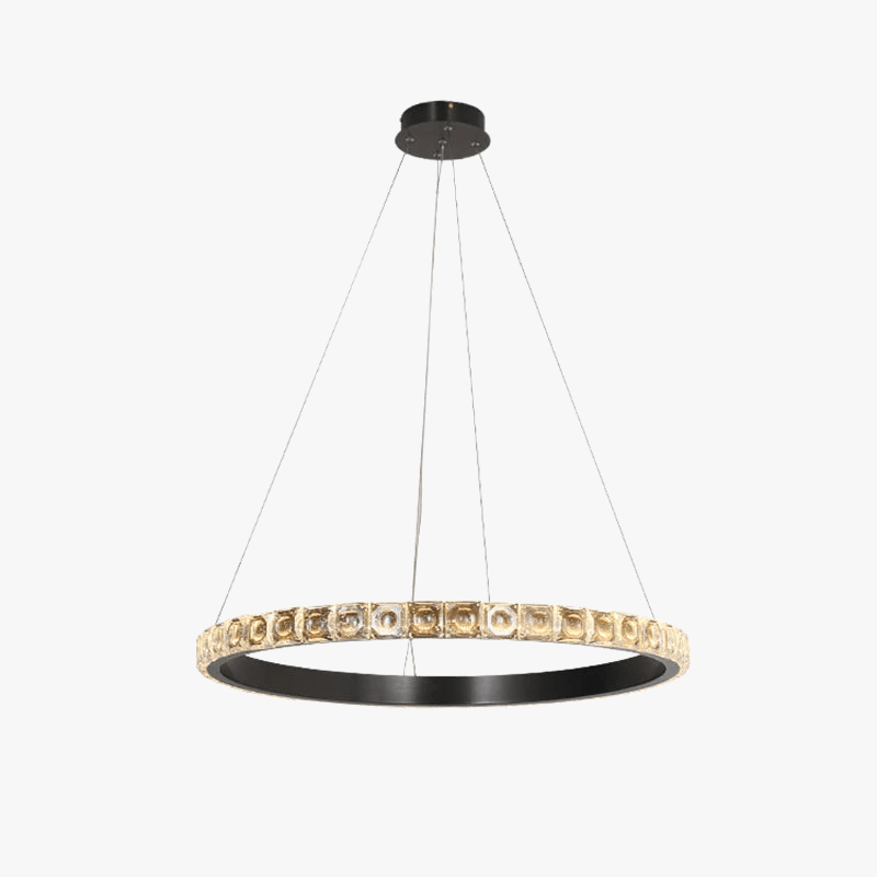 Suspension LED en Cristal avec Intensité Variable | Marco Lucetti