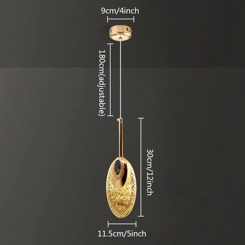 Suspension LED en cristal Nordic Design - Parfaite pour embellir votre intérieur | Marco Lucetti Tapez B / Changer 3 couleurs