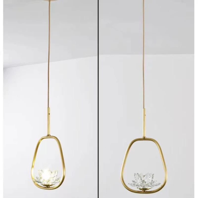 Suspension LED en cristal Zen Glam | Marco Lucetti