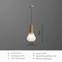 Suspension LED en cuivre au design nordique de luxe | Marco Lucetti