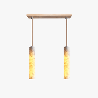 Suspension LED en marbre design de luxe | Marco Lucetti