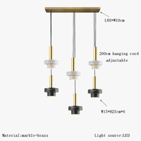 Suspension LED en marbre pour illuminer votre intérieur | Marco Lucetti