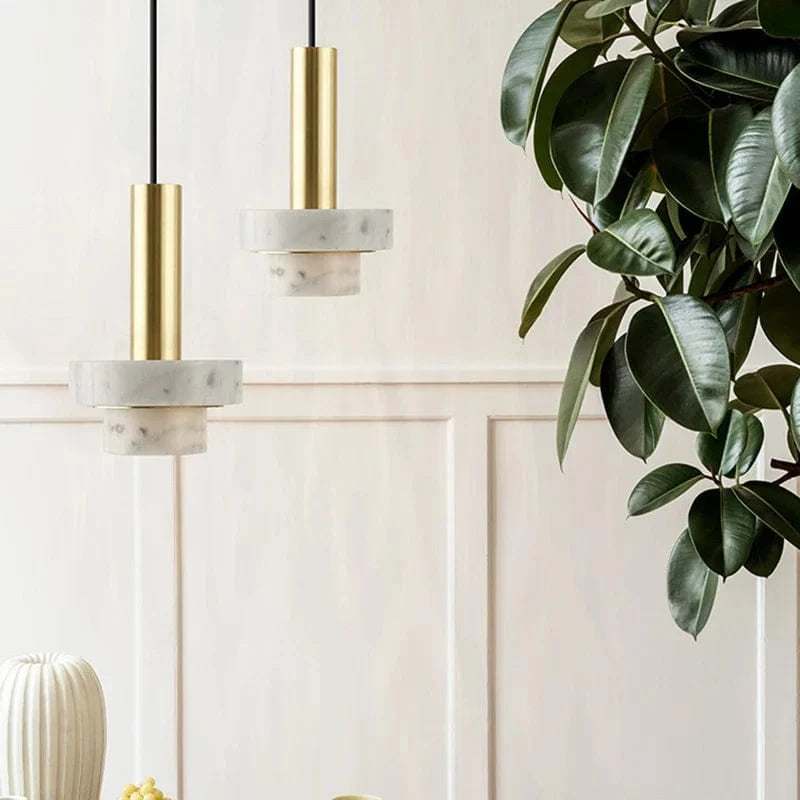 Suspension LED en marbre pour illuminer votre intérieur | Marco Lucetti