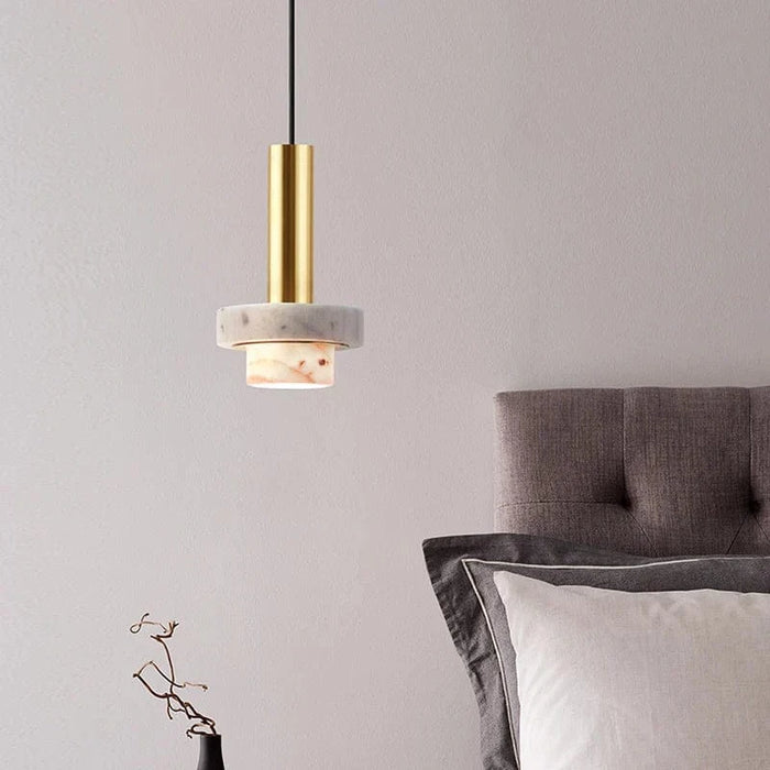 Suspension LED en marbre pour illuminer votre intérieur | Marco Lucetti