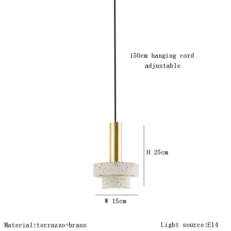 Suspension LED en marbre pour illuminer votre intérieur | Marco Lucetti A coloré / Dimmable