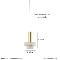 Suspension LED en marbre pour illuminer votre intérieur | Marco Lucetti A coloré / Dimmable