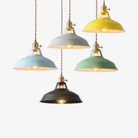 Suspension LED Loft en métal coloré
