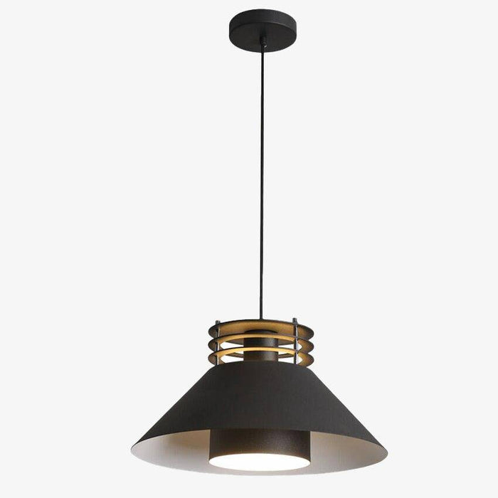 Suspension LED en métal Elna - Design Moderne | Marco Lucetti Noir - S / Chaude