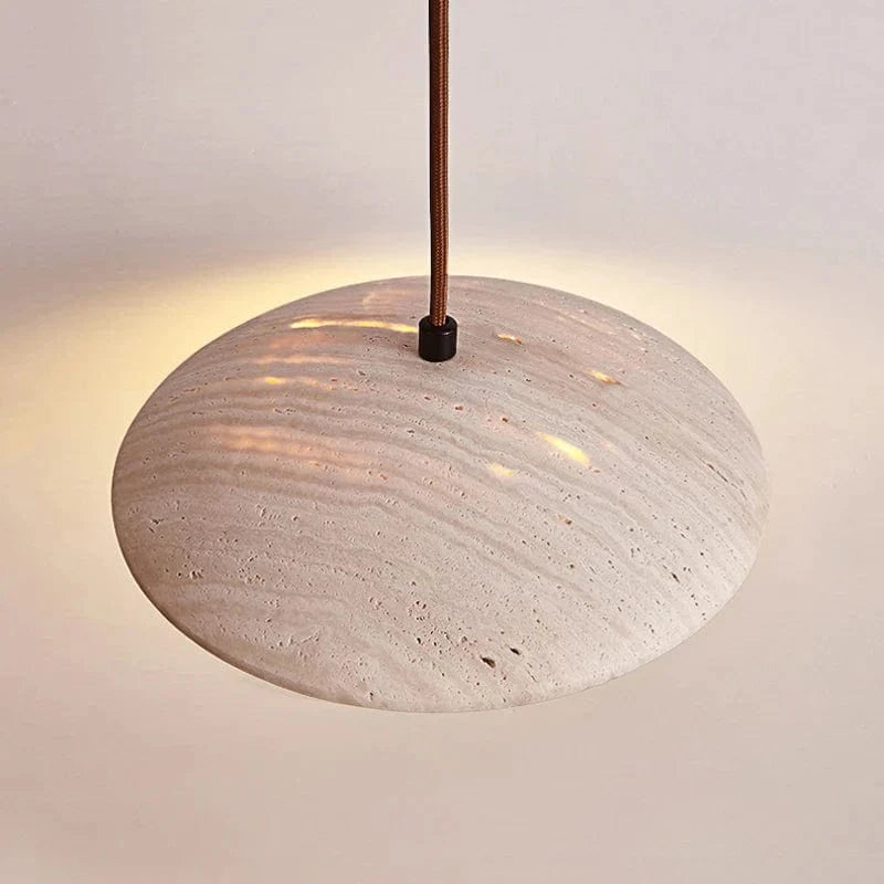 Suspension LED en pierre naturelle pour un style scandinave moderne | Marco Lucetti