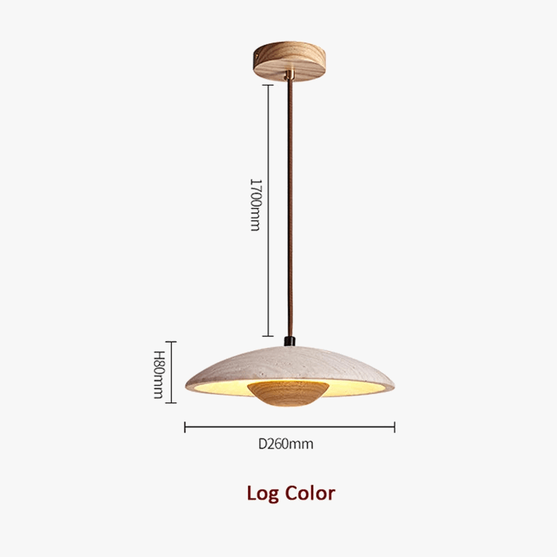 Suspension LED en pierre naturelle pour un style scandinave moderne | Marco Lucetti