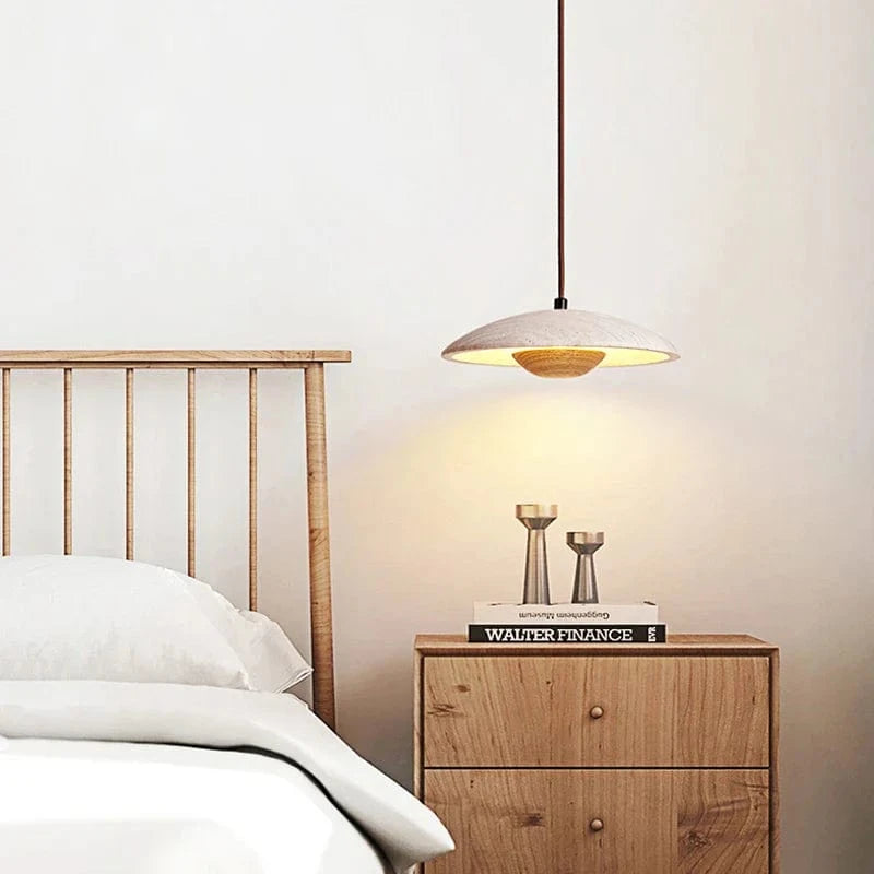 Suspension LED en pierre naturelle pour un style scandinave moderne | Marco Lucetti