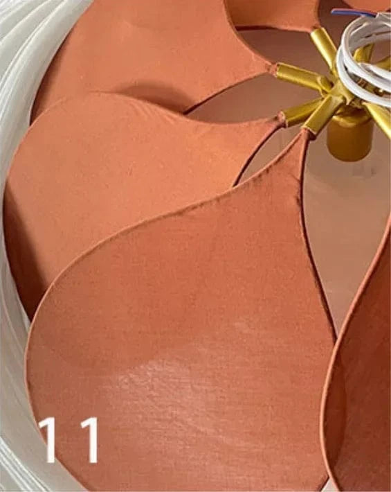 Suspension LED en tissu nordique - Décoration d'intérieur de qualité | Marco Lucetti Couleur 11 / Lumière chaude / D50cm