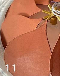 Suspension LED en tissu nordique - Décoration d'intérieur de qualité | Marco Lucetti Couleur 11 / Lumière chaude / D50cm