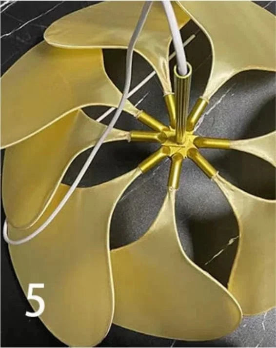 Suspension LED en tissu nordique - Décoration d'intérieur de qualité | Marco Lucetti Couleur 5 / Lumière chaude / D60cm