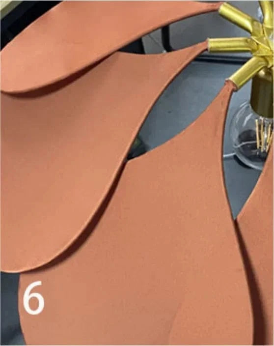 Suspension LED en tissu nordique - Décoration d'intérieur de qualité | Marco Lucetti Couleur 6 / Lumière chaude / D80cm