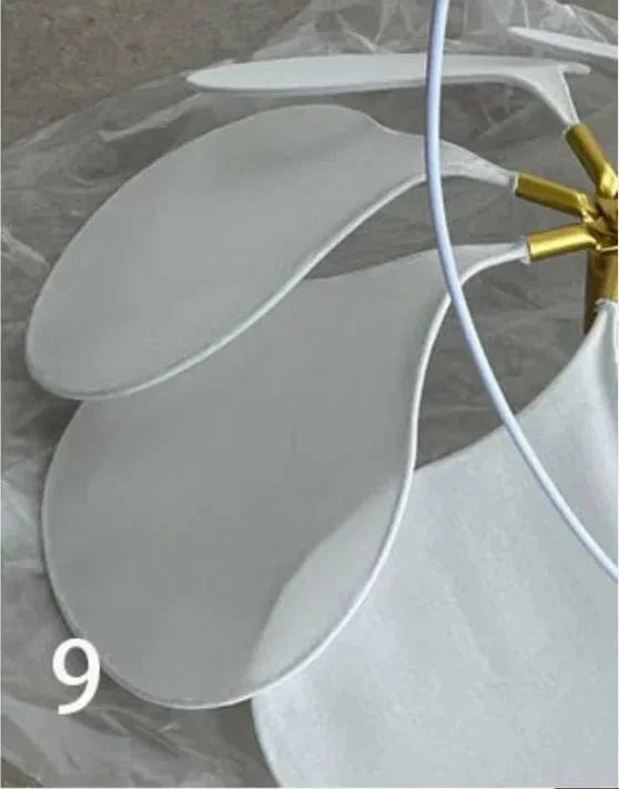 Suspension LED en tissu nordique - Décoration d'intérieur de qualité | Marco Lucetti Couleur 9 / Lumière chaude / D50cm